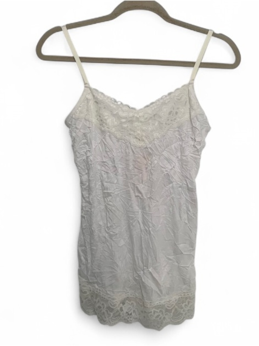 NWT Dressbarn Lace Trim Cami Tank Top